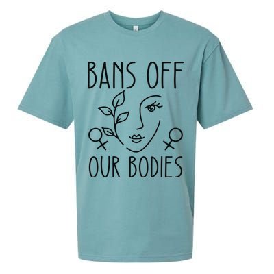 Bans Off Our Bodies Protect Freedom Choose Rights Sueded Cloud Jersey T-Shirt