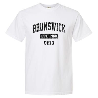 Brunswick Ohio Oh Vintage Sports Garment-Dyed Heavyweight T-Shirt