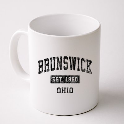 Brunswick Ohio Oh Vintage Sports Coffee Mug