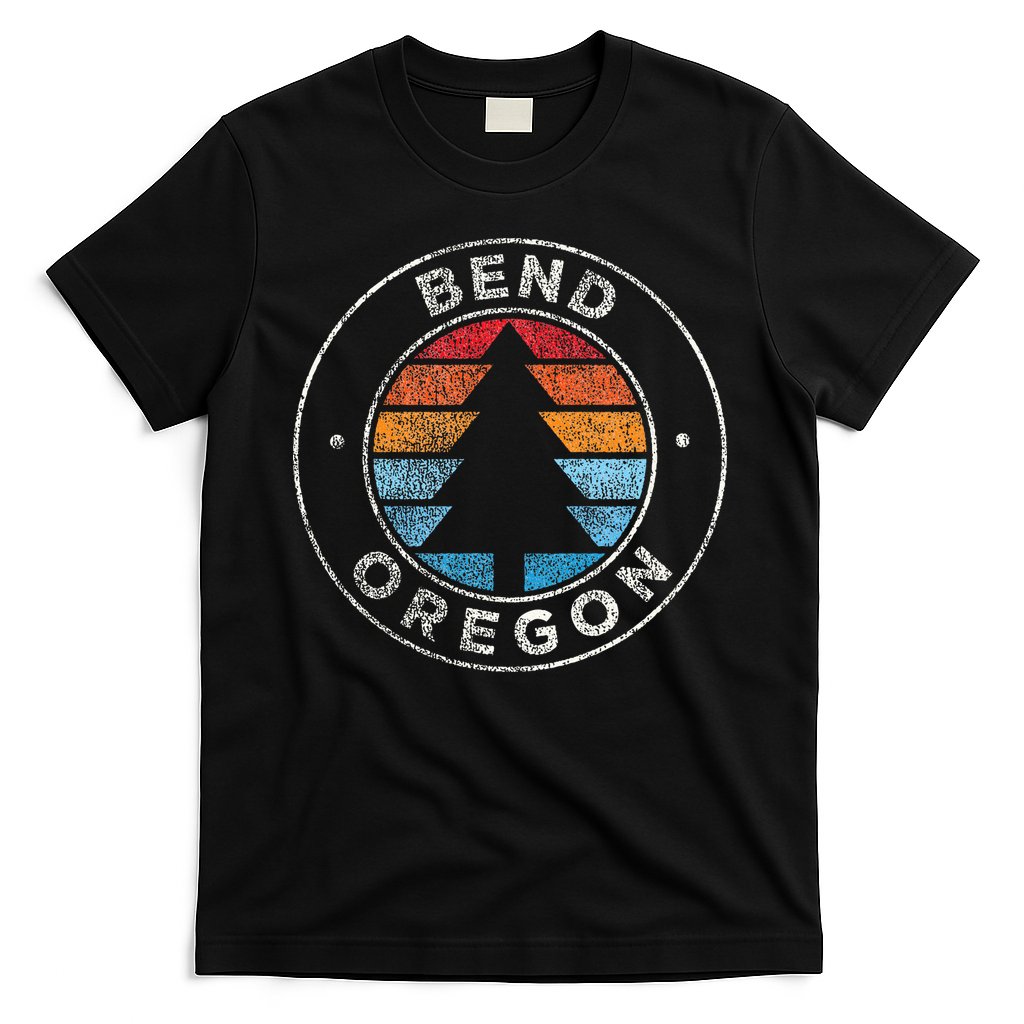 Bend Oregon Or Vintage Retro 70s T-Shirt