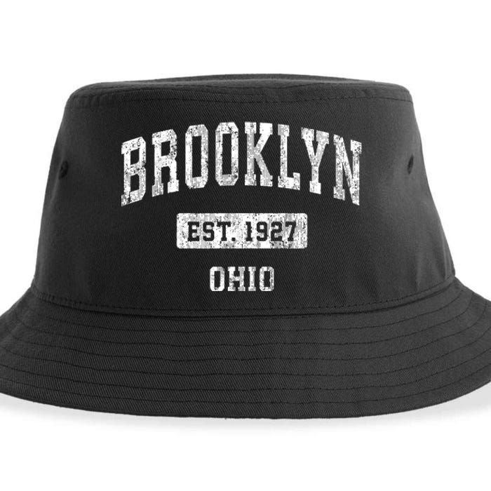 Brooklyn Ohio Oh Vintage Sports Established Sustainable Bucket Hat