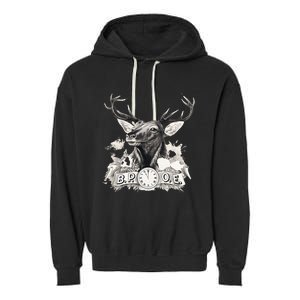 Benevolent Order Of Elks Bpoe Lodge 123 Garment-Dyed Fleece Hoodie