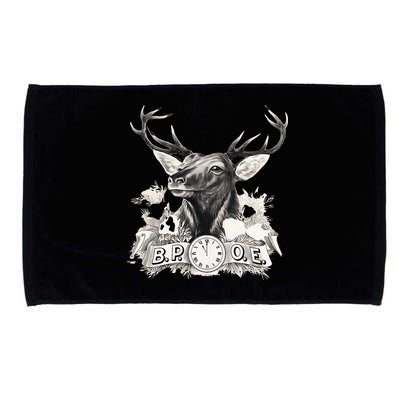 Benevolent Order Of Elks Bpoe Lodge 123 Microfiber Hand Towel