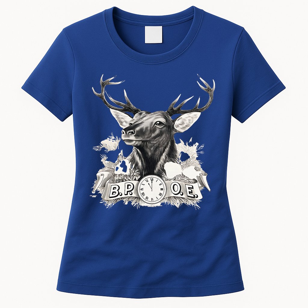 Benevolent Order Of Elks Bpoe Lodge 123 Womens T-Shirt