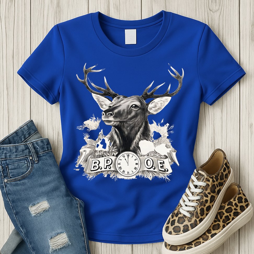 Benevolent Order Of Elks Bpoe Lodge 123 Womens T-Shirt