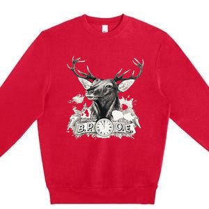 Benevolent Order Of Elks Bpoe Lodge 123 Premium Crewneck Sweatshirt