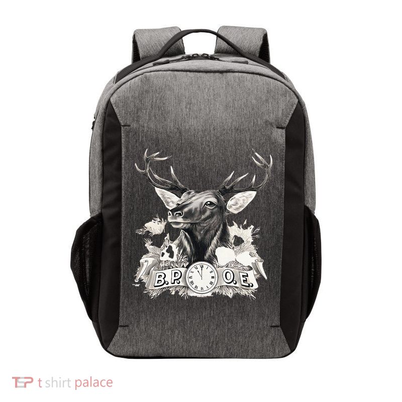 Benevolent Order Of Elks Bpoe Lodge 123 Vector Backpack