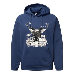 Benevolent Order Of Elks Bpoe Lodge 123 Performance Fleece Hoodie