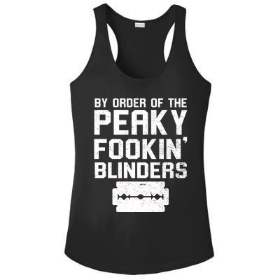 By Order Of The Peaky Fookin' Blinders Ladies PosiCharge Competitor Racerback Tank