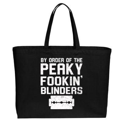 By Order Of The Peaky Fookin' Blinders Cotton Canvas Jumbo Tote