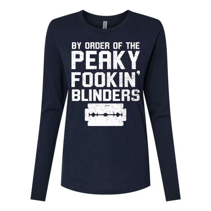 By Order Of The Peaky Fookin' Blinders Womens Cotton Relaxed Long Sleeve T-Shirt