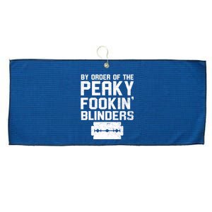 By Order Of The Peaky Fookin' Blinders Large Microfiber Waffle Golf Towel