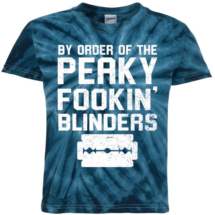 By Order Of The Peaky Fookin' Blinders Kids Tie-Dye T-Shirt