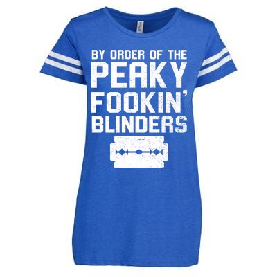 By Order Of The Peaky Fookin' Blinders Enza Ladies Jersey Football T-Shirt