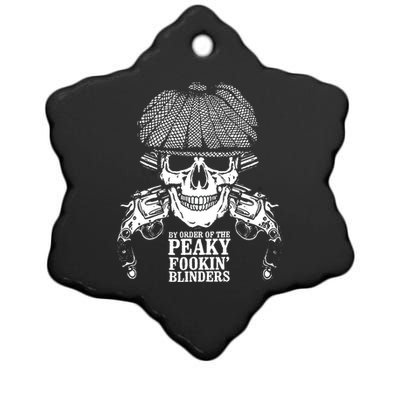 By Order Of The Peaky Foolin' Blinders Skeleton Ceramic Star Ornament