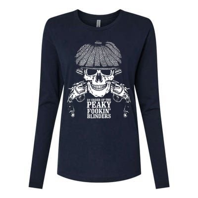 By Order Of The Peaky Foolin' Blinders Skeleton Womens Cotton Relaxed Long Sleeve T-Shirt