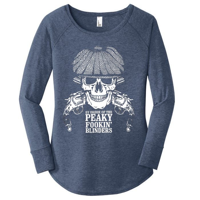 By Order Of The Peaky Foolin' Blinders Skeleton Women's Perfect Tri Tunic Long Sleeve Shirt