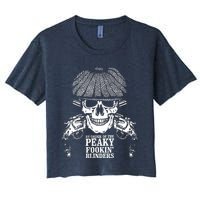 By Order Of The Peaky Foolin' Blinders Skeleton Women's Crop Top Tee