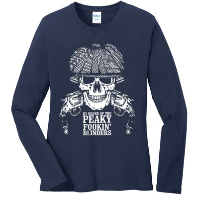 By Order Of The Peaky Foolin' Blinders Skeleton Ladies Long Sleeve Shirt