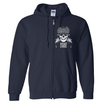 By Order Of The Peaky Foolin' Blinders Skeleton Full Zip Hoodie