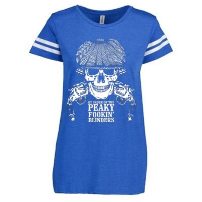 By Order Of The Peaky Foolin' Blinders Skeleton Enza Ladies Jersey Football T-Shirt