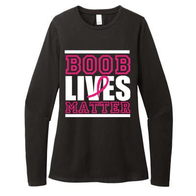 Boob Lives Matter Womens CVC Long Sleeve Shirt