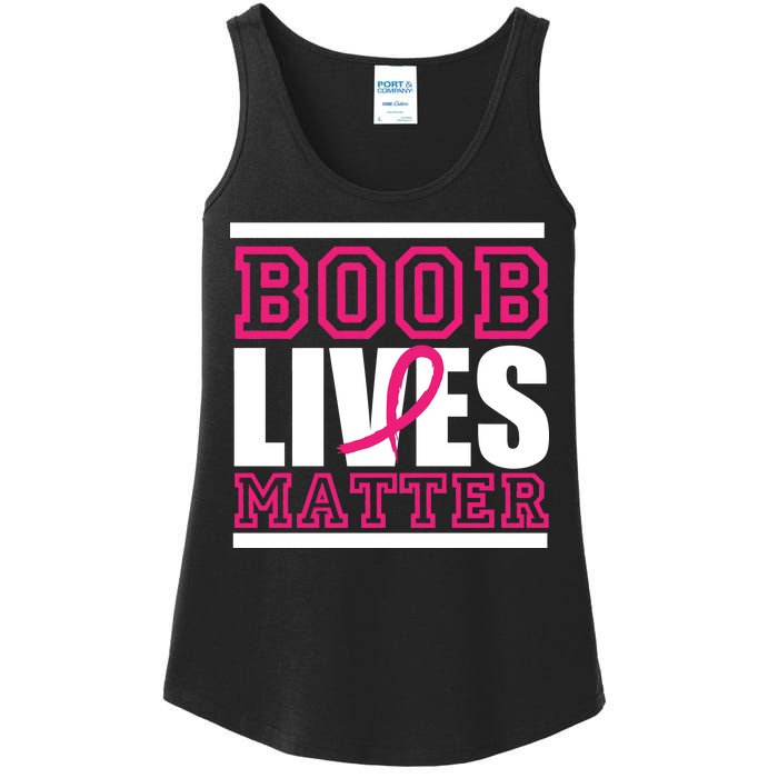 Boob Lives Matter Ladies Essential Tank