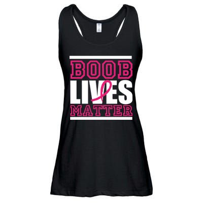 Boob Lives Matter Ladies Essential Flowy Tank