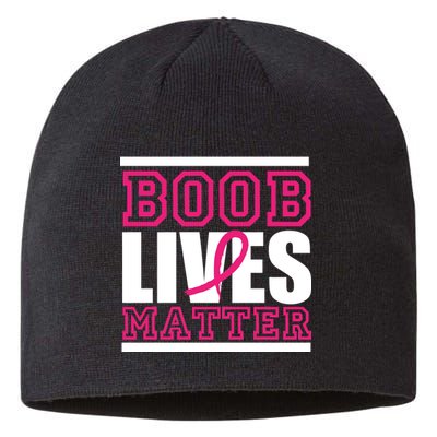 Boob Lives Matter Sustainable Beanie