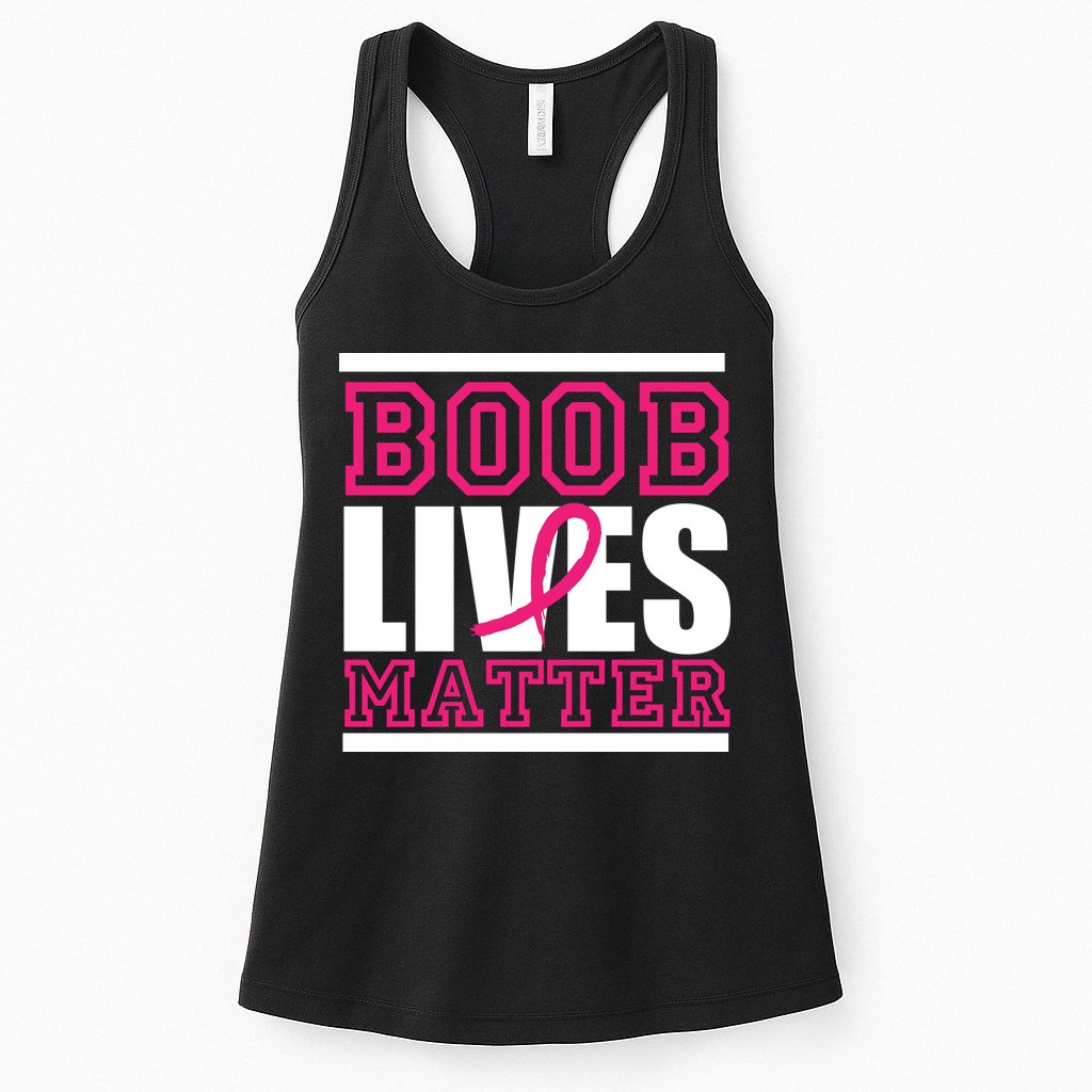 Boob Lives Matter Womens Tank Top