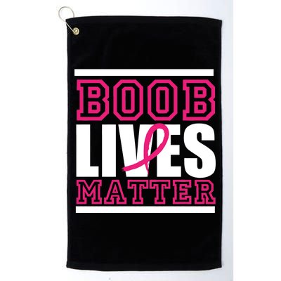 Boob Lives Matter Platinum Collection Golf Towel