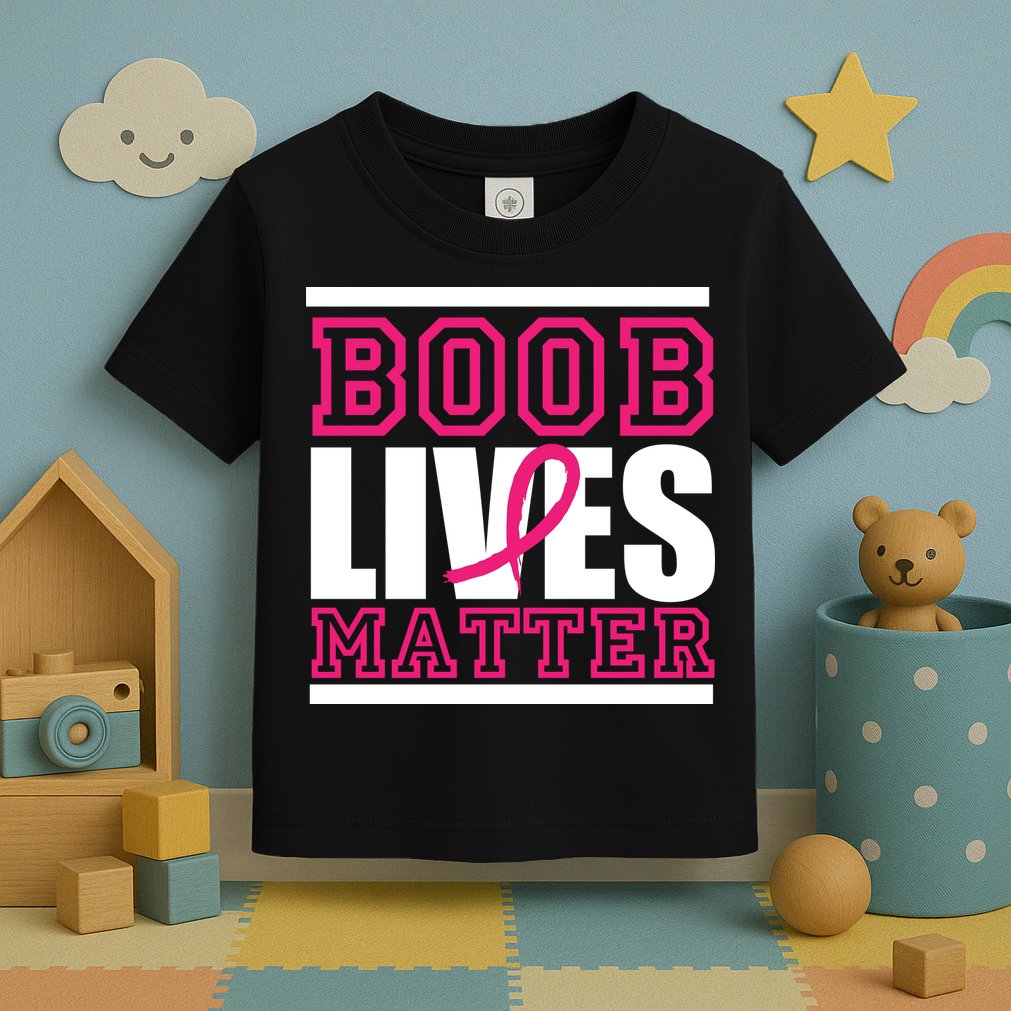 Boob Lives Matter Toddler T-Shirt