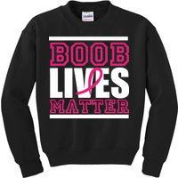 Boob Lives Matter Kids Sweatshirt