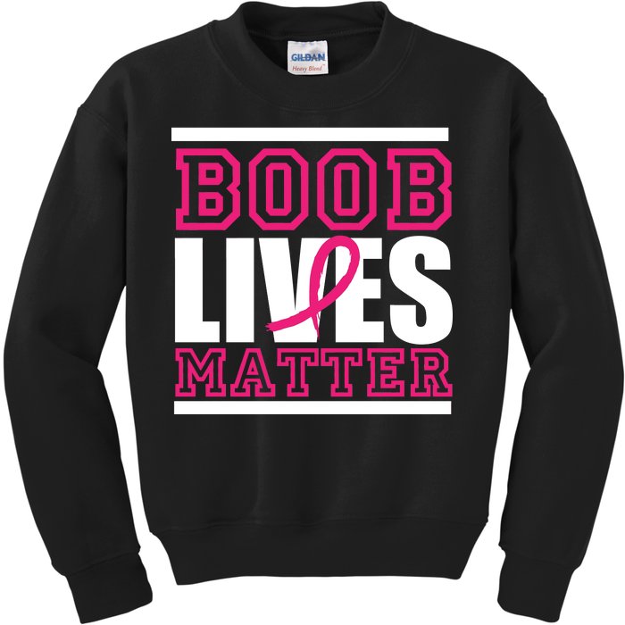 Boob Lives Matter Kids Sweatshirt