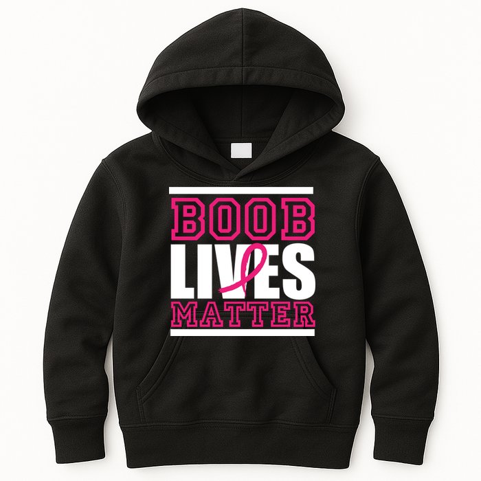 Boob Lives Matter Kids Hoodie