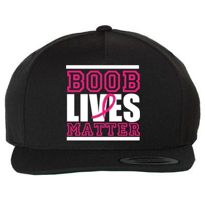 Boob Lives Matter Wool Snapback Cap