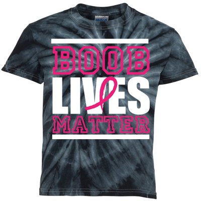 Boob Lives Matter Kids Tie-Dye T-Shirt