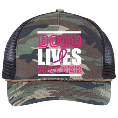 Boob Lives Matter Retro Rope Trucker Hat Cap