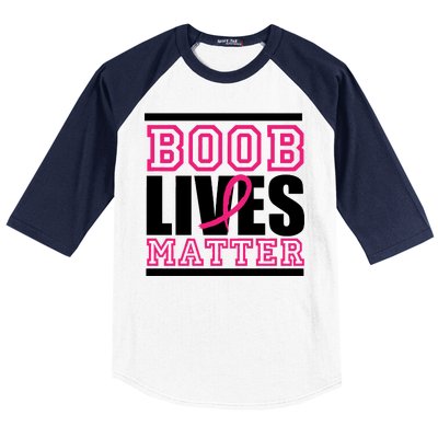 Boob Lives Matter Baseball Sleeve Shirt