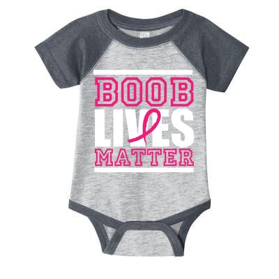 Boob Lives Matter Infant Baby Jersey Bodysuit