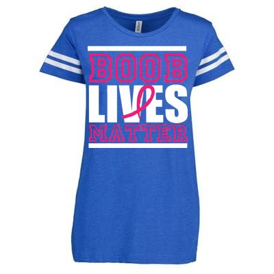 Boob Lives Matter Enza Ladies Jersey Football T-Shirt