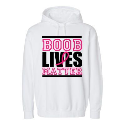 Boob Lives Matter Garment-Dyed Fleece Hoodie