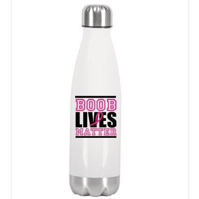 Boob Lives Matter Stainless Steel Insulated Water Bottle