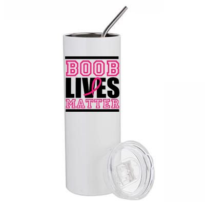 Boob Lives Matter Stainless Steel Tumbler