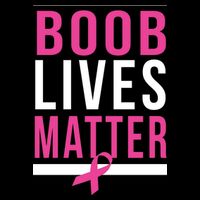 Boob Lives Matter Breast Cancer Awareness Cooling Performance Crew T-Shirt