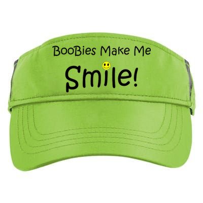 Boobies Make Me Smile Adult Drive Performance Visor