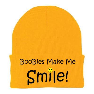 Boobies Make Me Smile Knit Cap Winter Beanie