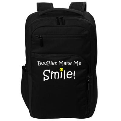 Boobies Make Me Smile Impact Tech Backpack