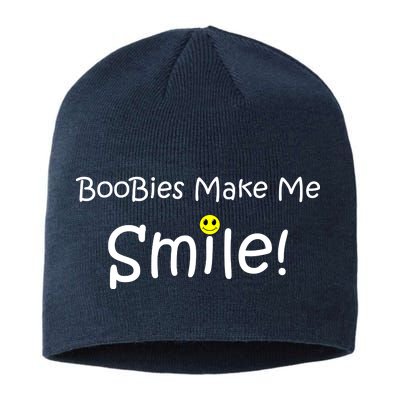 Boobies Make Me Smile Sustainable Beanie