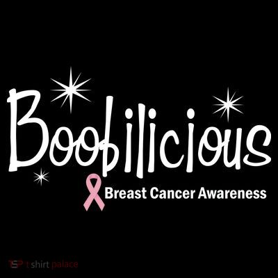 Boobilicious Breast Cancer Awareness T-Shirt